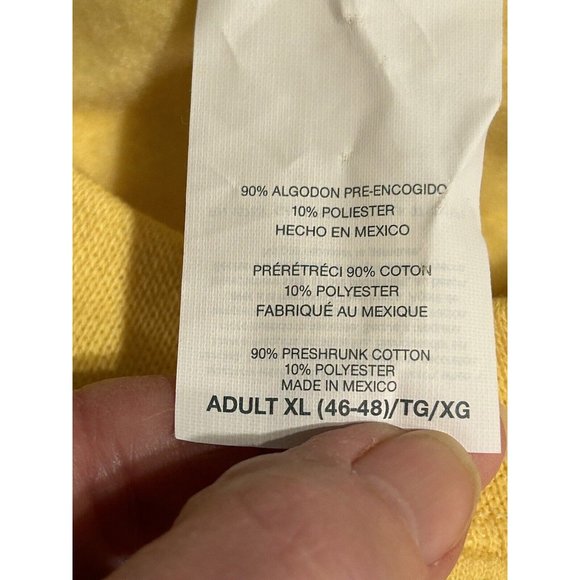 Briar Creek Sweatshirt XL Alaska Yellow Fish Trio Grandpa Grandma Tourist Cabin - Picture 8 of 8